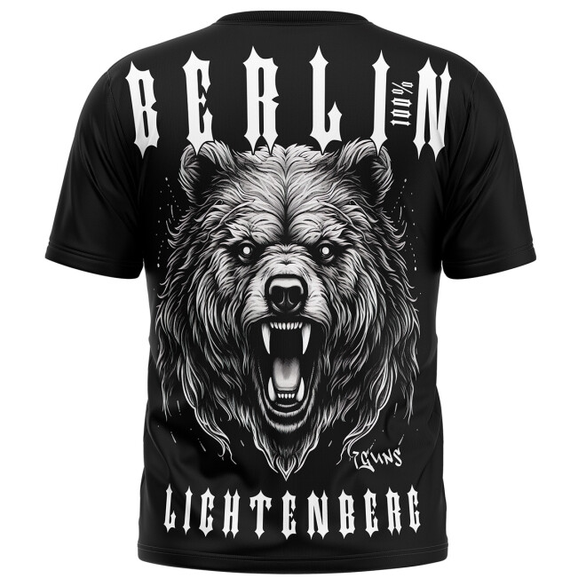 Berlin Shirt - Lichtenberg schwarz Bär 1007 1