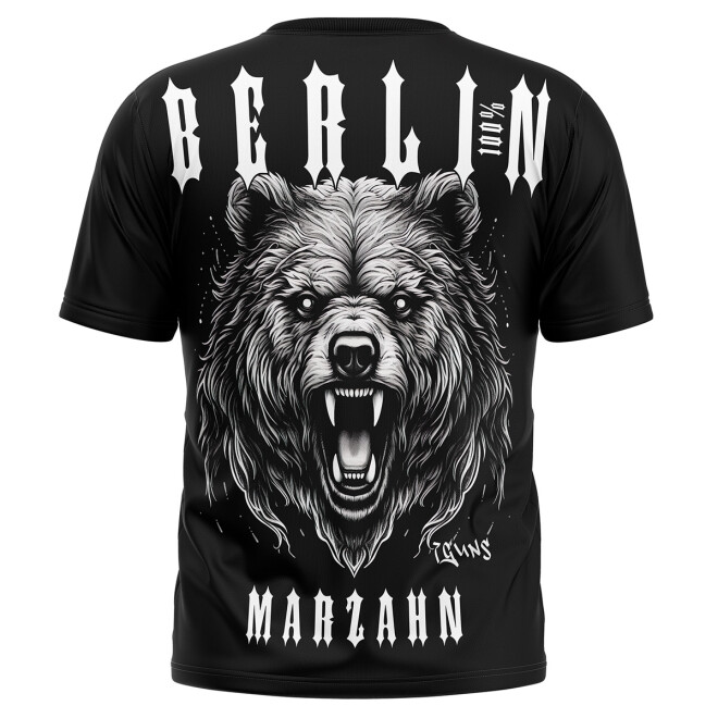 Berlin Shirt - Marzahn schwarz Bär 1008 11