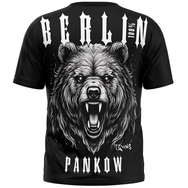 Berlin Shirt - Pankow schwarz Bär 1011 11