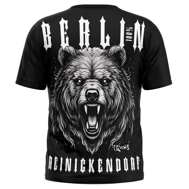 Berlin Shirt - Reinickendorf schwarz Bär 1012 11