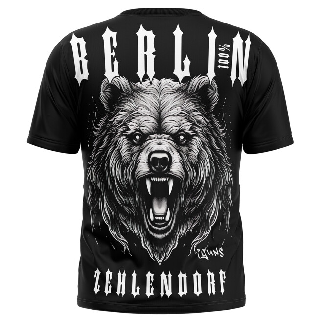 Berlin Shirt - Zehlendorf schwarz Bär 1019 1