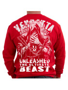 Vendetta Inc. Sweatshirt Unleashed rot VD-4038 1