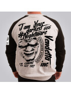 Vendetta Inc. Sweatshirt Nightmare grau-schwarz 4039
