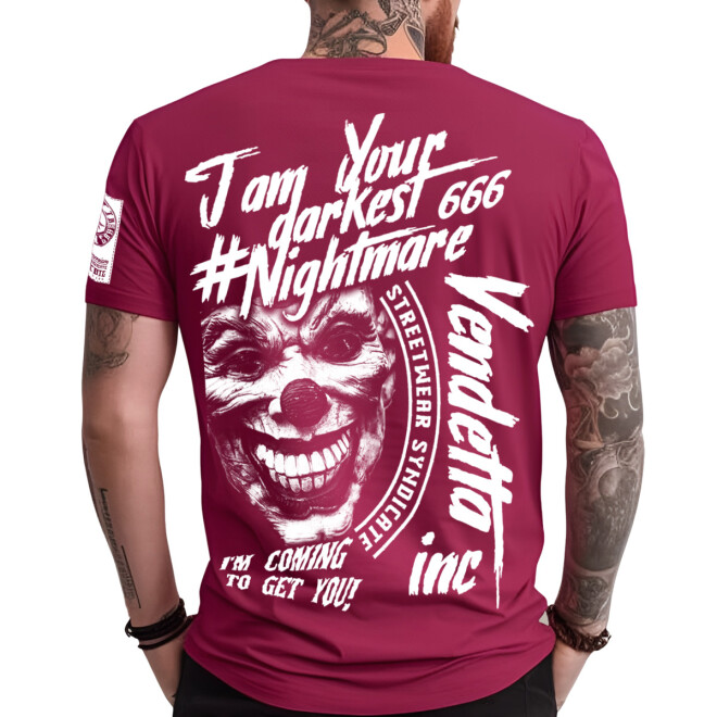 Vendetta Inc. Shirt Nightmare fuchsia VD-1316 11
