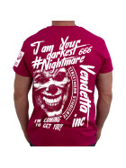 Vendetta Inc. Shirt Nightmare fuchsia VD-1316
