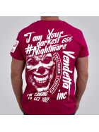 Vendetta Inc. Shirt Nightmare fuchsia VD-1316