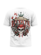 Berlin Shirt - Skull weiß 1020 11