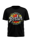 Berlin Shirt - Logo Graffiti schwarz GU-1023 1