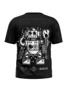 Stuff-Box Herren Shirt Robo 90er schwarz 1048 3