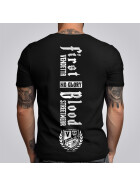 Vendetta Inc. Shirt First Blood schwarz,camo-weiß 1320 3XL