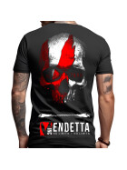 Vendetta Inc. Shirt Blood Skull schwarz 1322 11