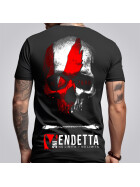 Vendetta Inc. Shirt Blood Skull schwarz 1322 33