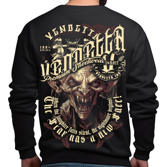 Vendetta Inc. Sweatshirt Silent schwarz 4044 11