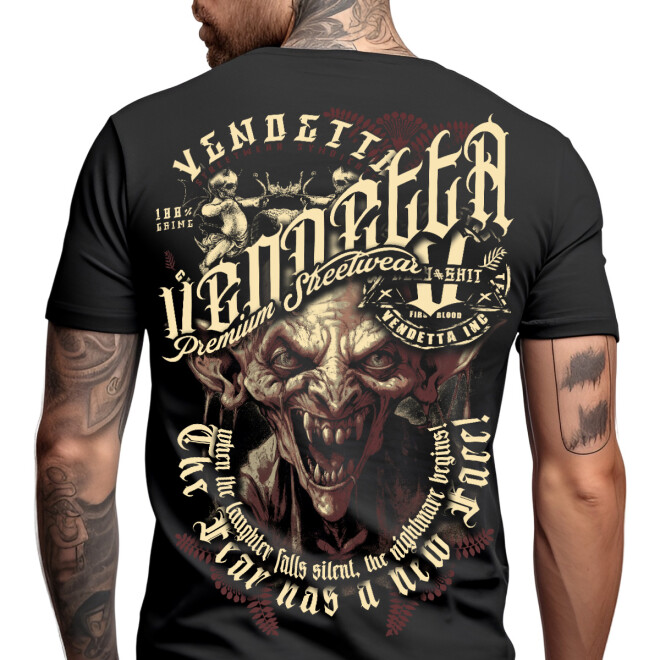 Vendetta Inc. Shirt Silent schwarz 1312 11