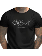 Stuff Box Shirt Dog City schwarz STB-1074 2