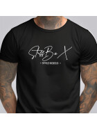 Stuff Box Shirt Dog City schwarz STB-1074 M