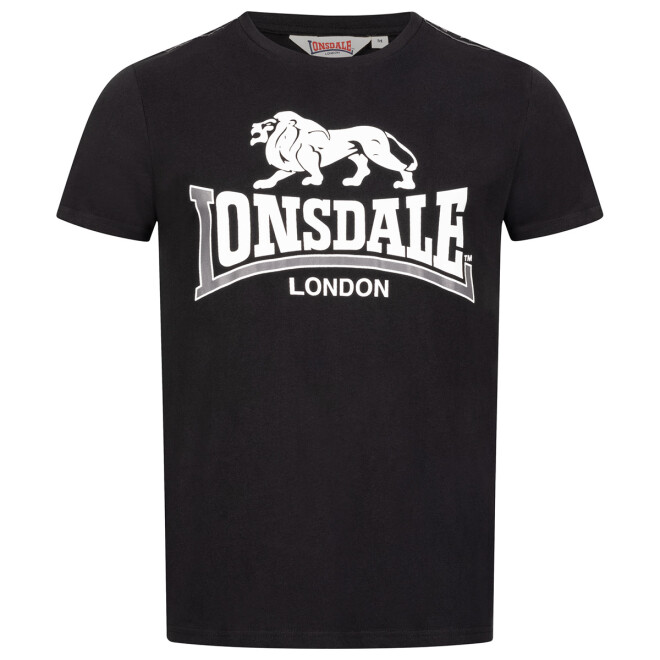 Lonsdale Herren Shirt Parson schwarz 114067 1