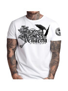 Vendetta Inc. Shirt Skull & Crow weiß VD-1339  33