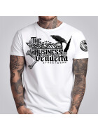 Vendetta Inc. Shirt Skull & Crow weiß VD-1339  XL