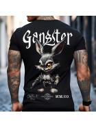 Stuff Box Shirt Rabbit Gangster schwarz STB-1077 11