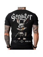 Stuff Box Shirt Rabbit Gangster schwarz STB-1077 22