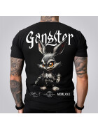 Stuff Box Shirt Rabbit Gangster black STB-1077