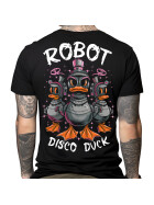 Stuff-Box Shirt Disco Duck schwarz STB-1080 11