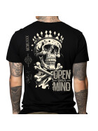 Stuff-Box Shirt Open your Mind schwarz STB-1081 1