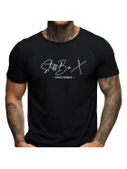 Stuff-Box Shirt Open your Mind schwarz STB-1081 22