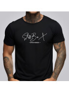 Stuff-Box Shirt Open your Mind schwarz STB-1081