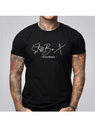 Stuff-Box Shirt Bear Hater schwarz STB-1084 M