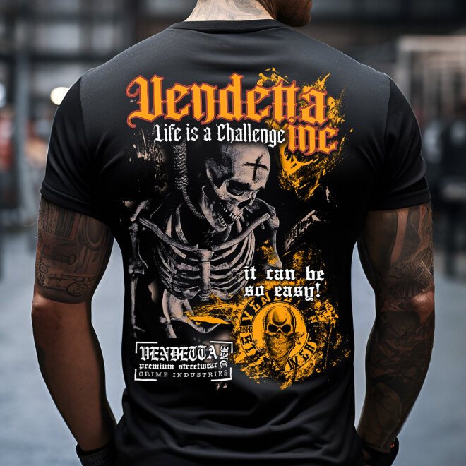 Vendetta Inc. Shirt schwarz Challenge VD-1241 1