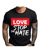 Stuff-Box Shirt schwarz Love & Hate F-0018 1