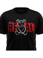 Stuff-Box Shirt schwarz Real Bear F-0043 3