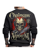 Vendetta Inc. Sweatshirt schwarz Chainsaw VD-4054 2