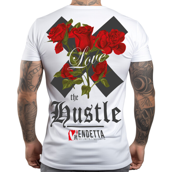 Vendetta Inc. Shirt schwarz weiß Hustle VD-1345 11