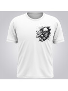Berlin Shirt - 100-prozentig Skull weiß GU-0024 3