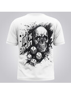 Berlin Shirt - 100-prozentig Skull weiß GU-0024
