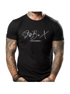 Stuff-Box Shirt schwarz schwarz Neon Skull 1094 22