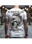 Vendetta Inc. Shirt weiß Skull FXXX VD-1347 1