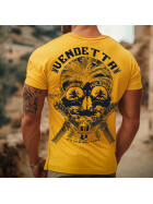 Vendetta Inc. Shirt gelb Skull Holiday VD-1349 11