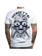 Vendetta Inc. Shirt weiß Skull Holiday VD-1349 3