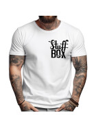 Stuff-Box Shirt weiß Skull Zombie STB-1100 33