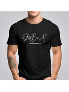 Stuff-Box Shirt schwarz Monster Face STB-1099