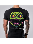 Stuff-Box Shirt schwarz Monster Face STB-1099 5XL