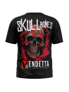 Vendetta Inc. Shirt schwarz Skull Bones VD-1351 3