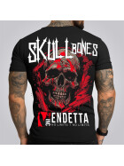 Vendetta Inc. Shirt schwarz Skull Bones VD-1351