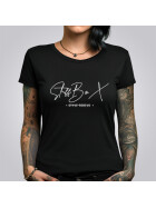 Stuff-Box shirt black Boss Babe STB-1103