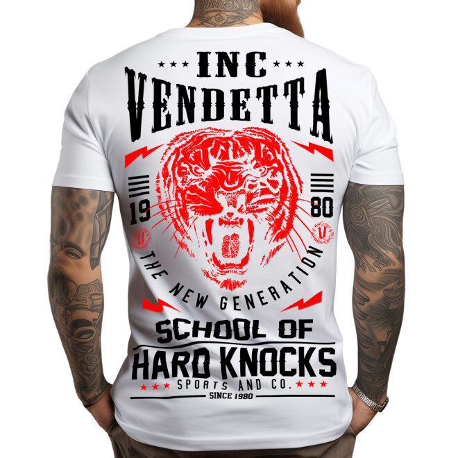 Vendetta Inc. Shirt weiß Knocks VD-1353 1