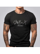 Stuff-Box Shirt schwarz Skull Mushrooms STB-1105